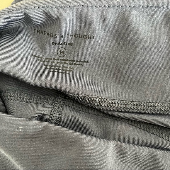 Threads 4 Thought ReActive Mesh Panel Legging Indigo Sz M - Picture 16 of 16